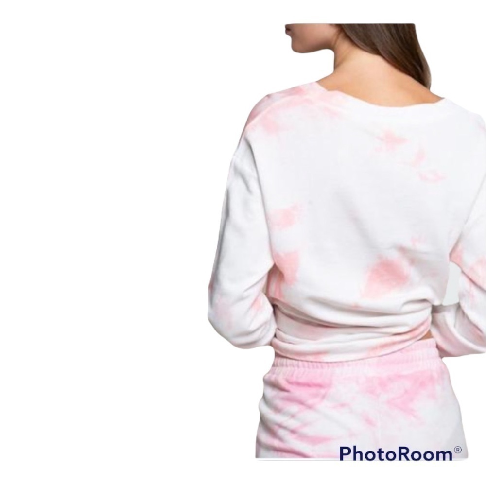 POL Jojo pink tie dye crew - Picture 2 of 11